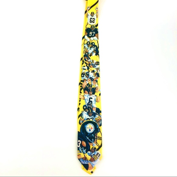 RALPH MARLIN “STEELERS “ TIE Original - Picture 3 of 13